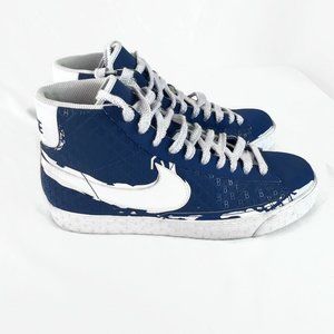 RARE Promo Shoe Size 10 Nike Blazer High LE Court Blue/White